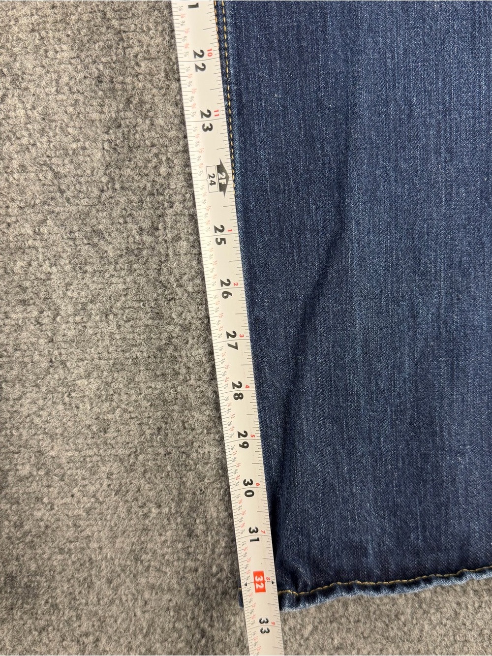 True Religion Ricky Jeans Mens 36x33 Dark Wash Blue Horseshoe Vintage Straight - Picture 7 of 10